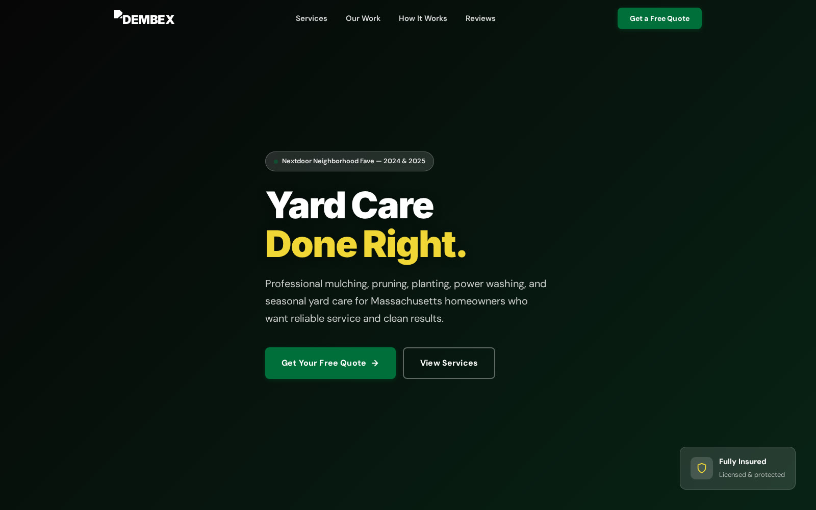 DEMBEX homepage