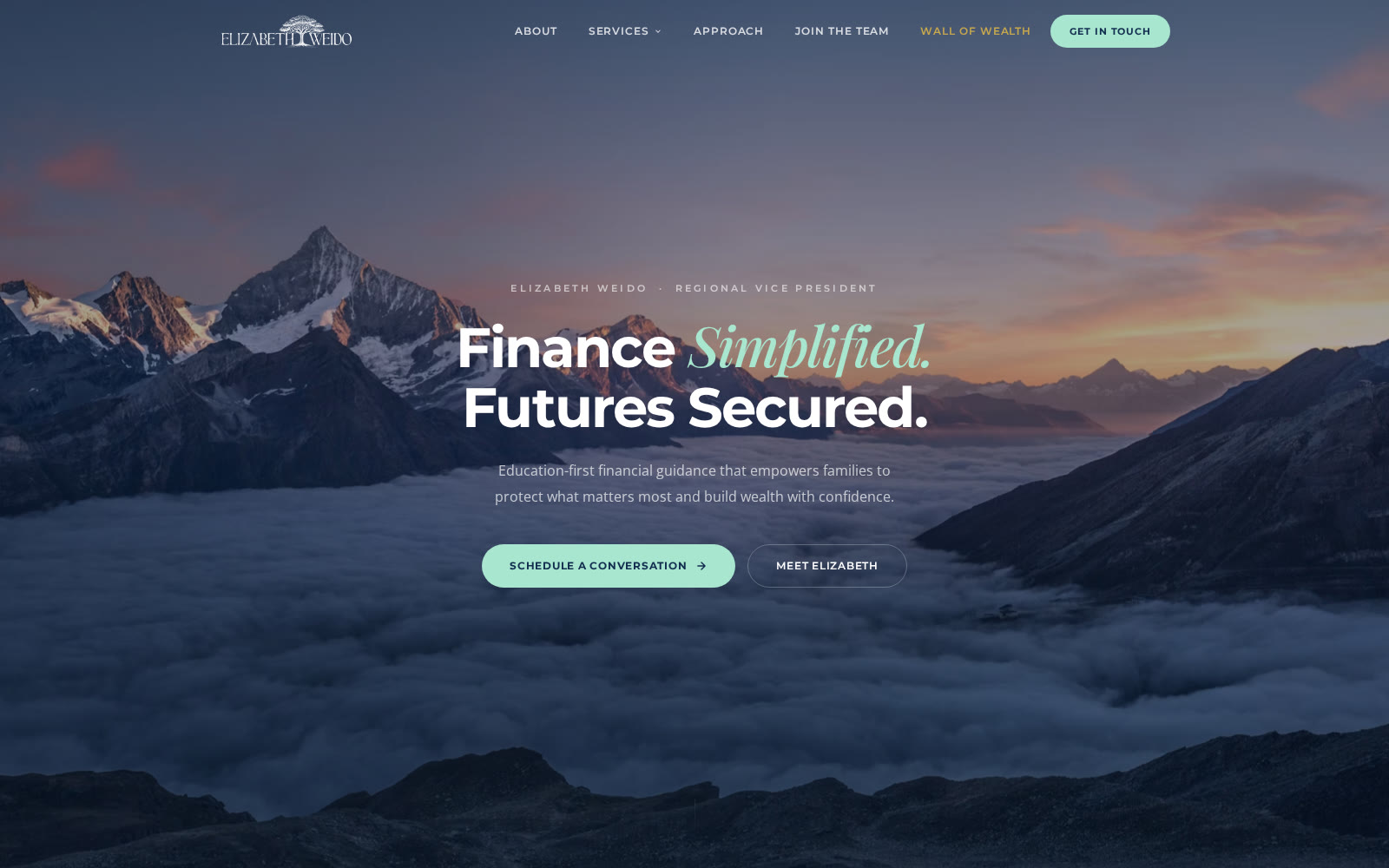 Elizabeth Weido homepage